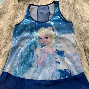 Disney Frozen Elsa bling top